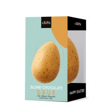 Confezione uovo azteco cioccolato biondo e grue Giraudi