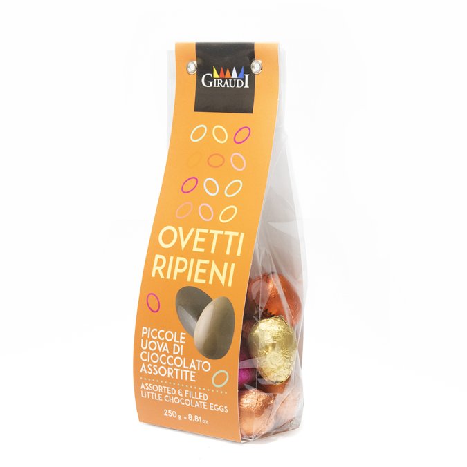 Sacchetto Ovetti ripieni assortiti 150g
